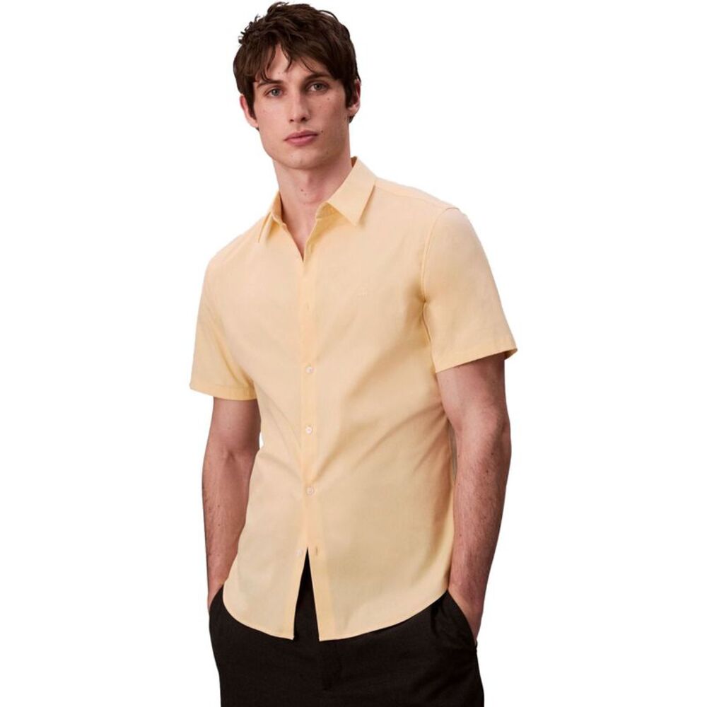 Calvin Klein Mens Slim Button Up Shirt, NWT
